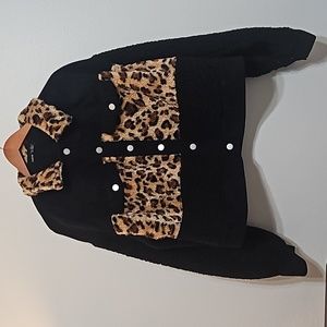 Shein Jacket Black size Womens XL